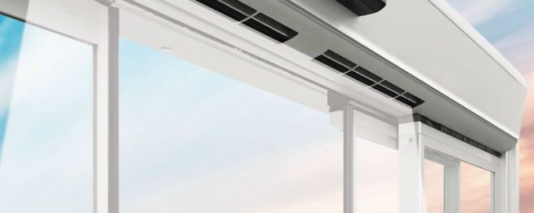 PORTE AUTOMATICHE CON LAMA D’ARIA INTEGRATA